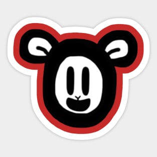 Baby Lamb Face Sticker